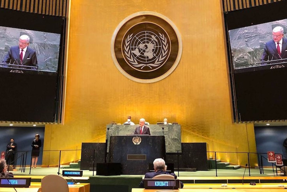 Volkan Bozkır, Birleşmiş Milletler'de görevi devraldı